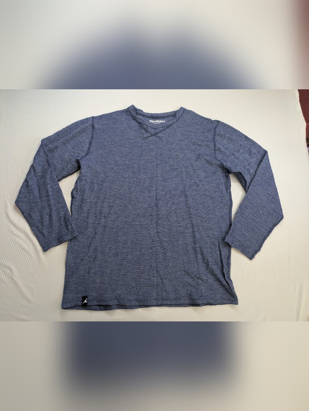 Duckworth Polaris Crew Long Sleeve Shirt Men’s XL Merino Wool Made In USA